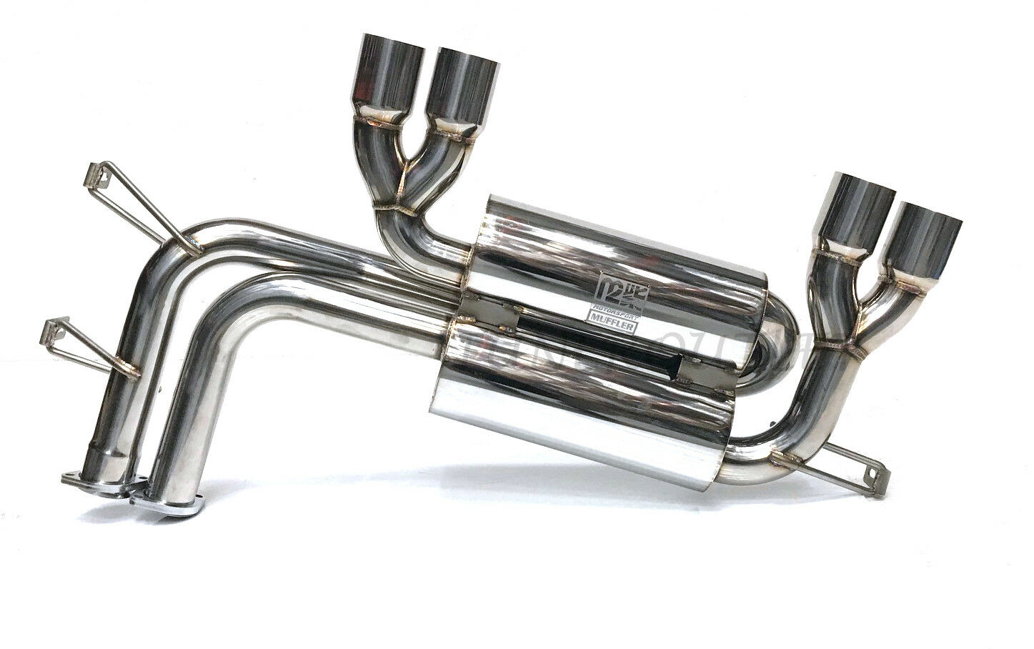 M2-BME46M399-SS / BMW E46 M3 BACK BOX+STAINLESS TIPS(LS)