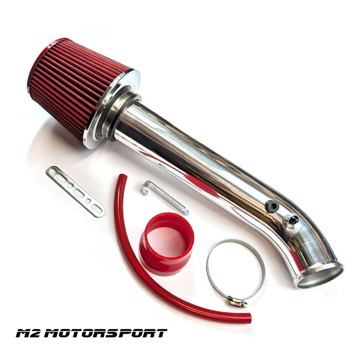 M2-HC9643-R / M2 MOTORSPORT RED COLD AIR INTAKE KIT CIVIC B16-D16 MULTI POINT