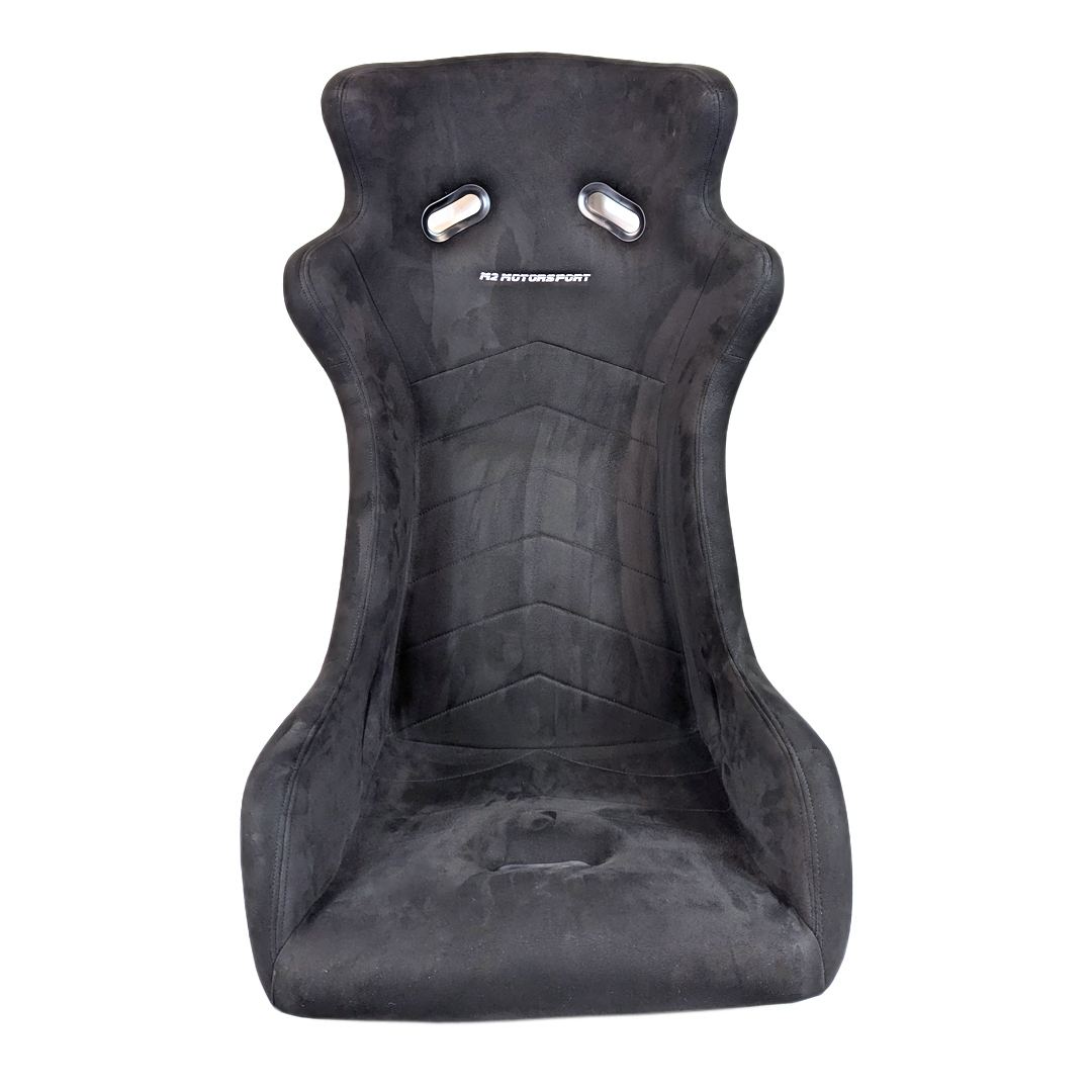 M2-RSGTRXL-B1B1 / GTR RACE SEAT FULL ALCANTARA BLK XTRA LARGE  |  M2 MOTORSPORT