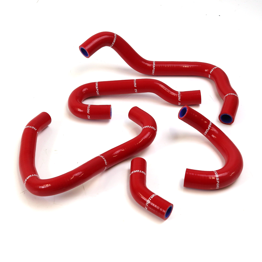 M2-SRH-HON414RD / HONDA S2000 SILICONE RUBBER RADIATOR HOSES - RED -  2000-05 | M2 MOTORSPORT