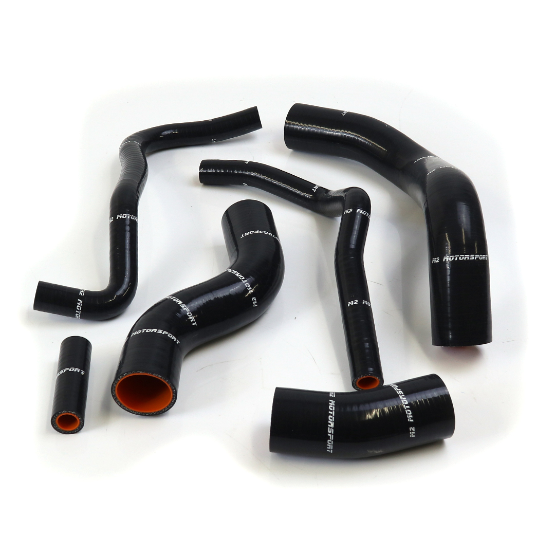 M2-SRH-TOY336BK / TOYOTA GT86 & SUBARU BRZ SILICONE RADIATOR AND HEATER HOSES - BLACK - | M2 MOTORSPORT