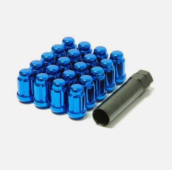 MU-41886U / MUTEKI BLUE CLOSED NUTS M12x1.5mm 
