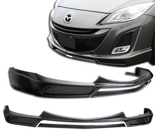 DS-M3-P1350-FL / MAZDA 3 FRONT LIP KENSTYLE 09-on